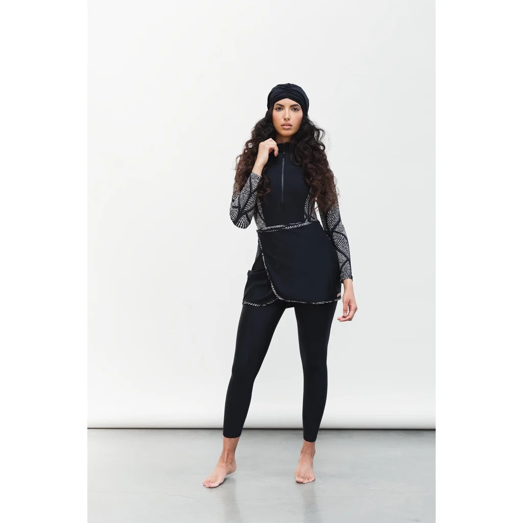 3PCS/Set Women Muslim Clothing Muslim Swimwear Long Sleeve Sport Swimsuit Burkini Swimming Maillot Bain Femme Musulmane Suit