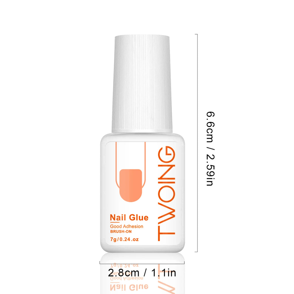 Super Strong Nail Glue For Press On False Nail Tips, Acrylic Fake Nails,Long-lasting Adhesion, Rhinestone Glue With Fast Drying
