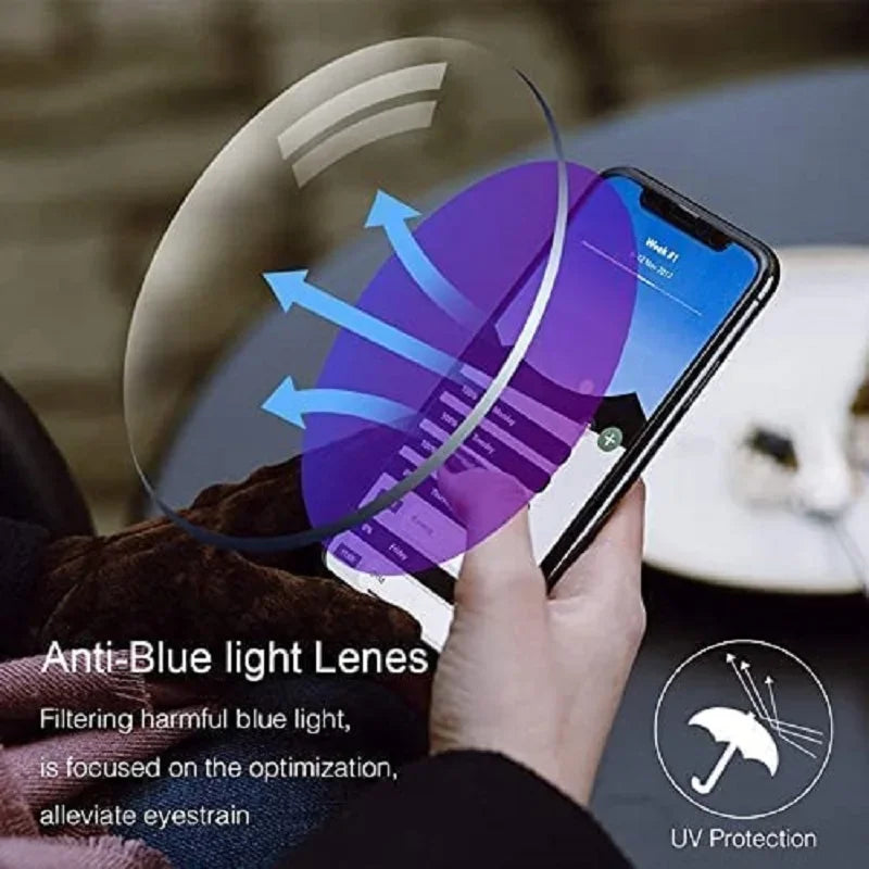 Smart Glasses with Automatic Adjustment Men Magnifying Glasses Reading Glases Women Anti-blue Light  +1.0-+4.0 Eyewear