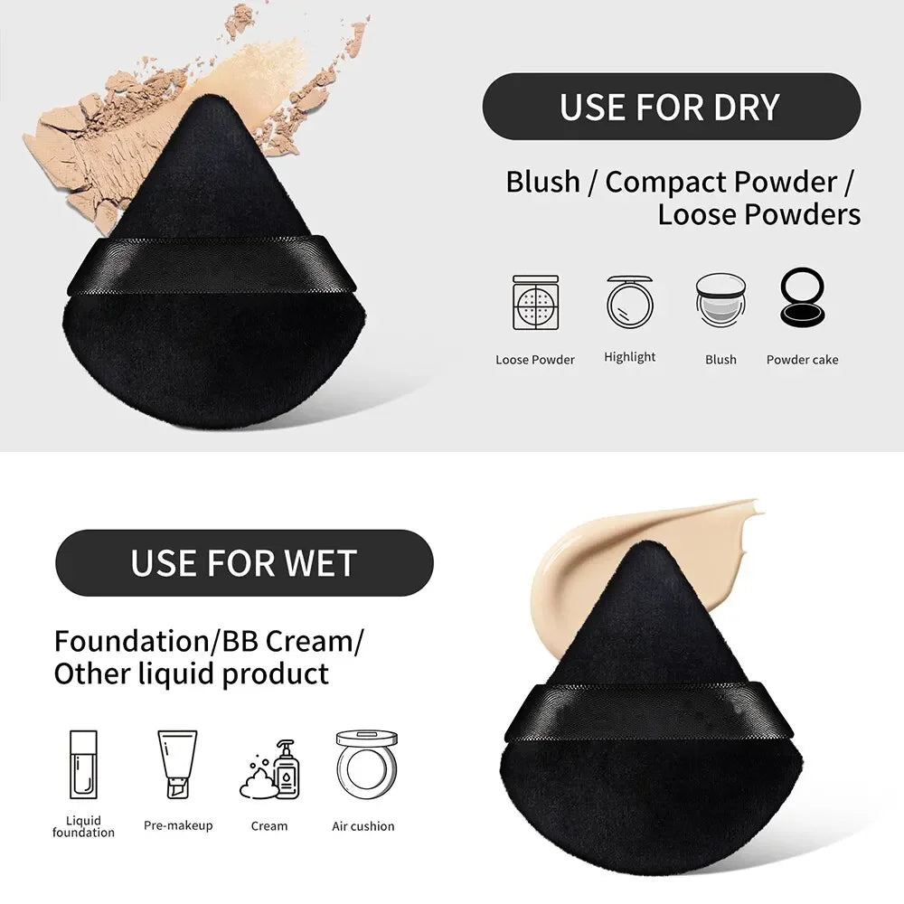 Triangle Powder Puff Wet Dry