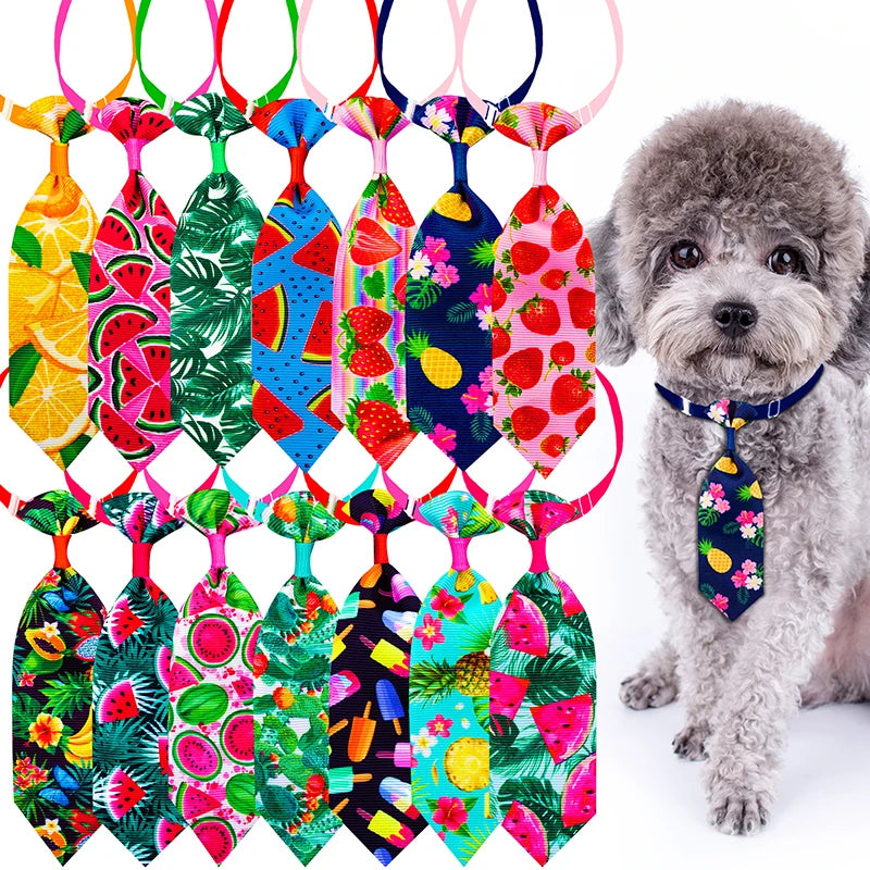 50/100pcs Small Dog Accessories Dog Bowtie Dog Bows Small Dog Hair Accessories Dog Neckties Dogs  Grooming For Small Dogs