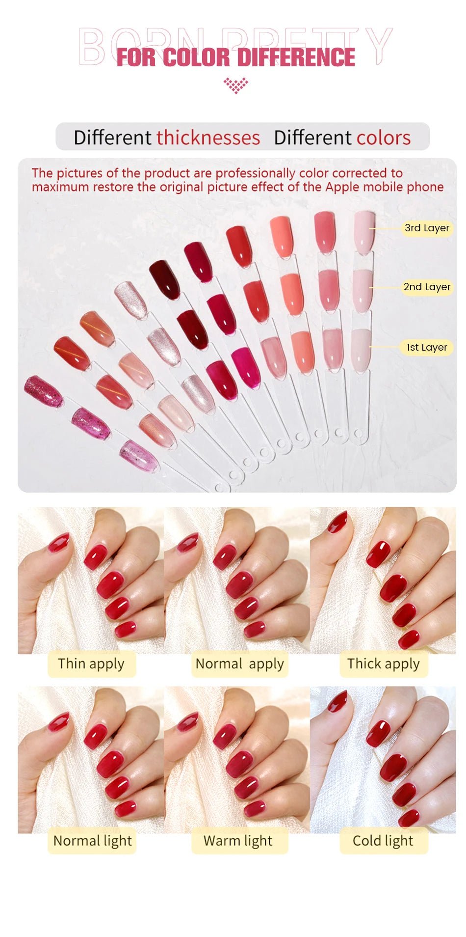 BORN PRETTY 10ml Silver Water Light Cat Magnetic Gel Nail Polish Nail Supplies Vernis Semi Permanent Gel for Fall Winter Nails
