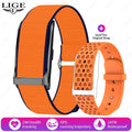 LIGE Smart Watch Men Women Fitness Smart Bracelet Sports Band Heart Rate Blood Pressure Monitor Waterproof Multifunction Watches