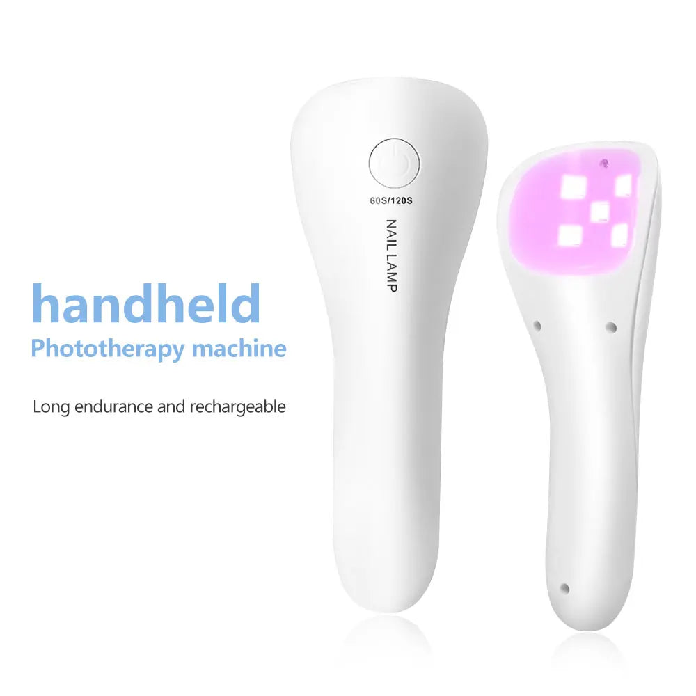 LINMANDA Handheld UV LED Lamp for Nails Drying Lamp Rechargeable Mini Manicure Lamp Nail Dryer For Gel Polish Manicure Tools