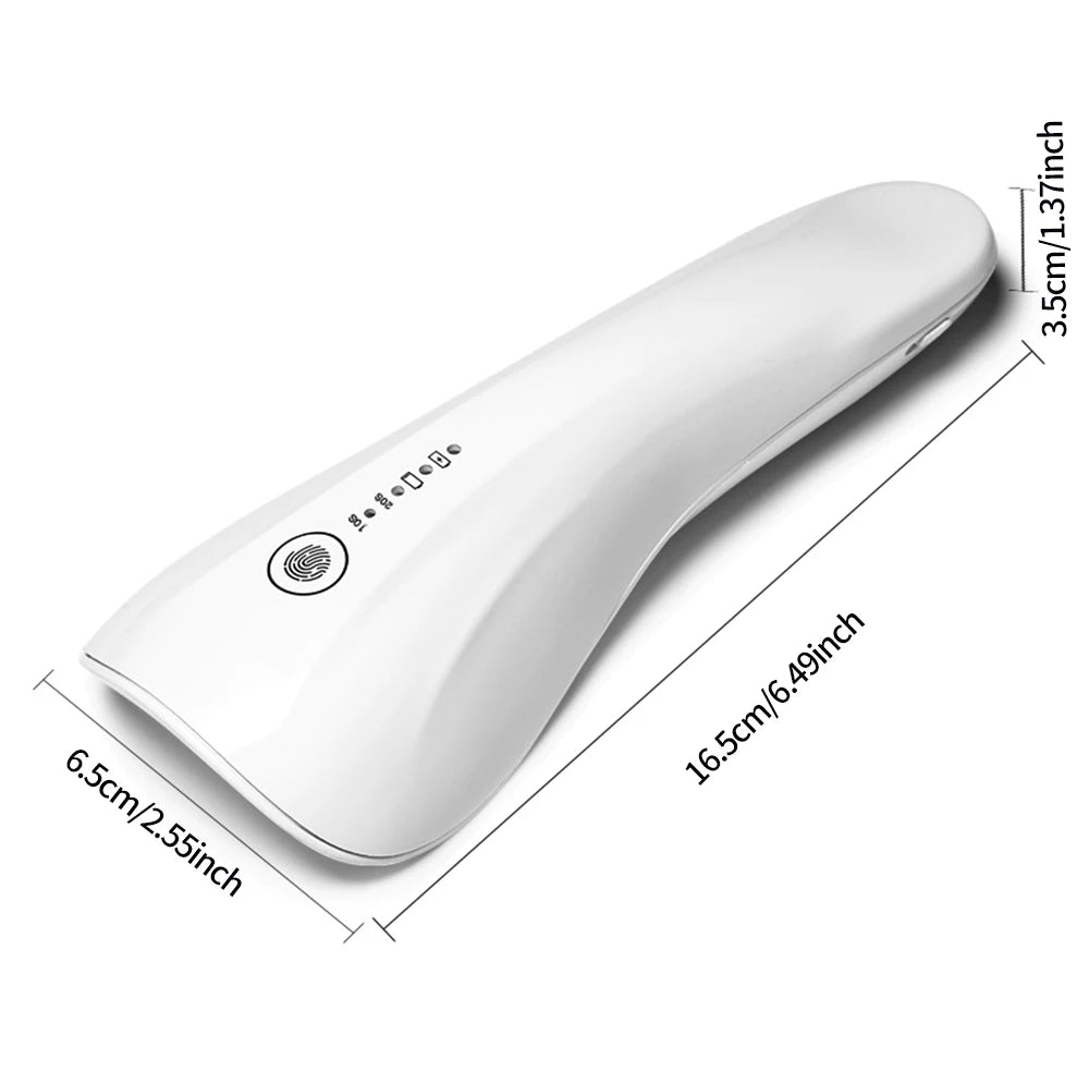 LINMANDA Handheld UV LED Lamp for Nails Drying Lamp Rechargeable Mini Manicure Lamp Nail Dryer For Gel Polish Manicure Tools