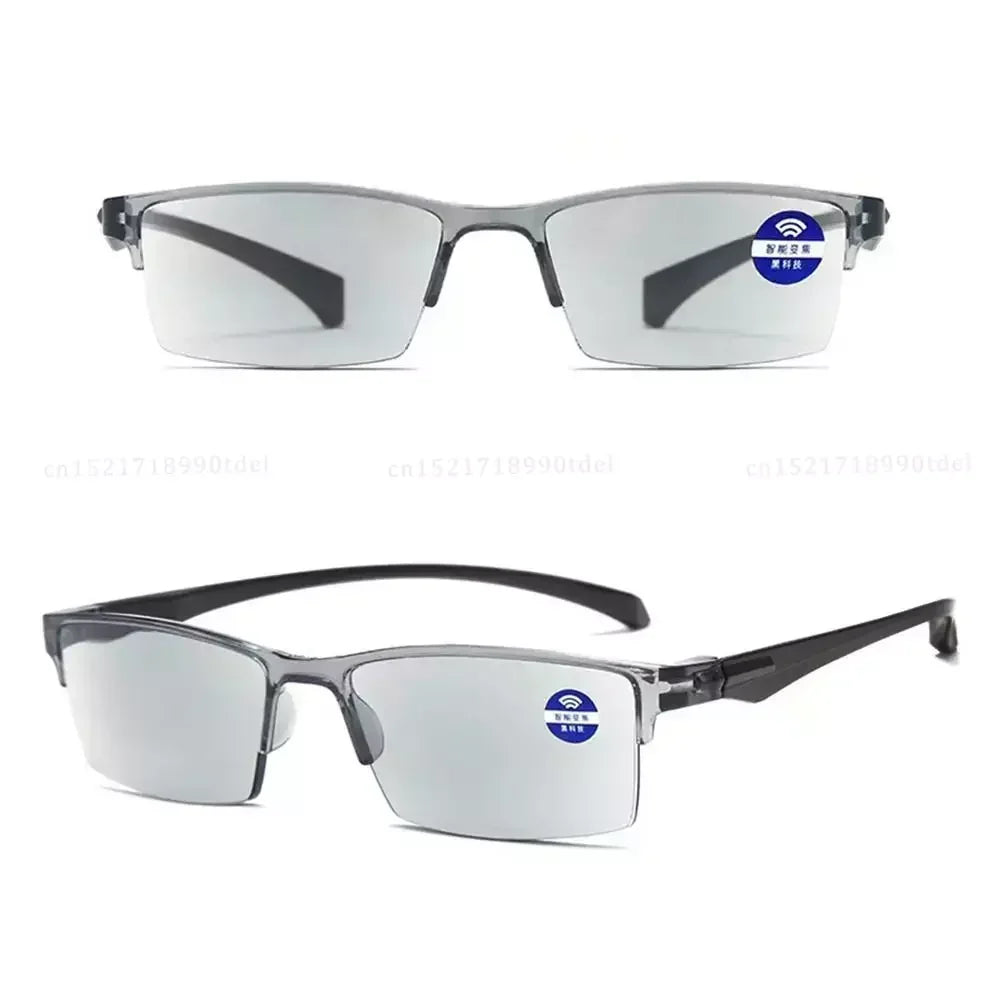 Smart Automatic Zoom Eyeglasses Anti-Blue Light Reading Glasses Men Women Optical Spectacle Computer Eyeglass