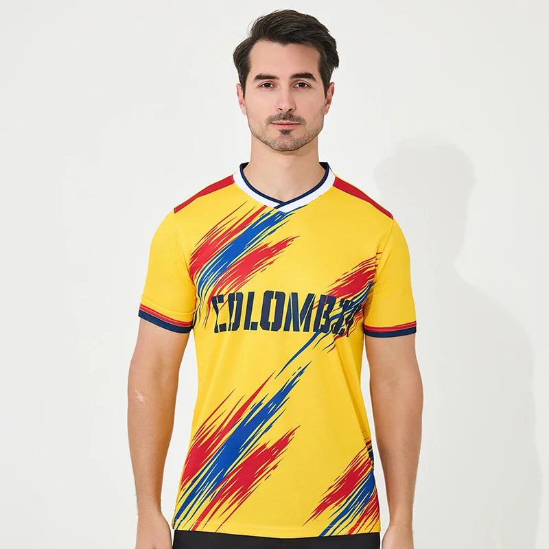 2024 hot selling Colombia American Cup soccer jersey popular design custom running sports football clothes