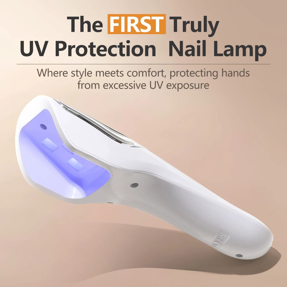 LINMANDA Handheld UV LED Lamp for Nails Drying Lamp Rechargeable Mini Manicure Lamp Nail Dryer For Gel Polish Manicure Tools