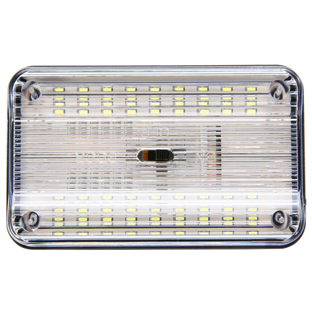 Car Interior Roof Lights 12V 36 LED Bulbs White Vehicle Ceiling LED Lighting Lamp Car Dome Reading Light with On/Off Switch for