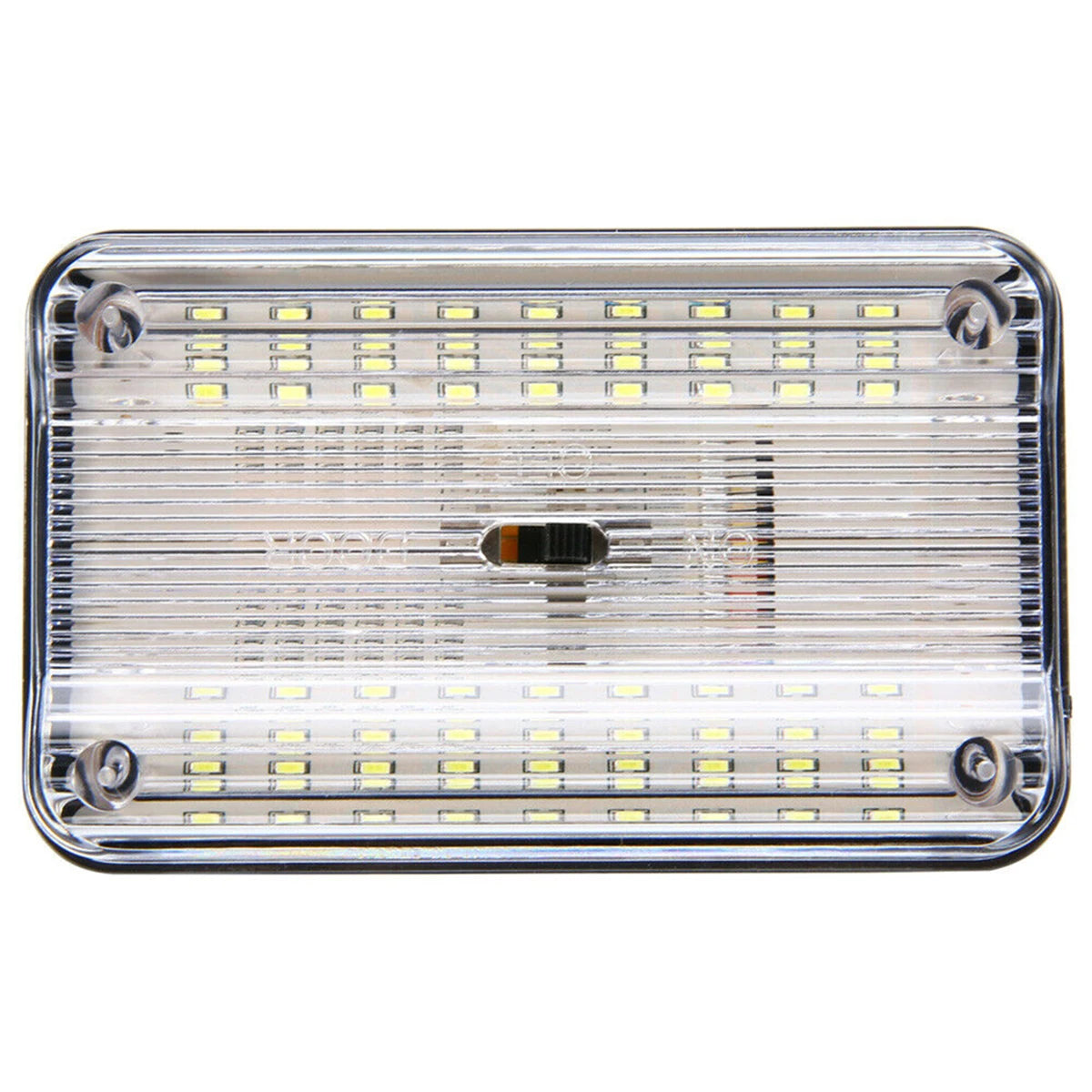 Car Interior Roof Lights 12V 36 LED Bulbs White Vehicle Ceiling LED Lighting Lamp Car Dome Reading Light with On/Off Switch for