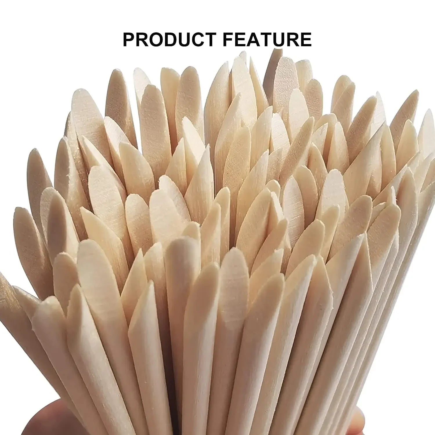 50-300pc/Set for Nail Different Sizes Orange Wood Sticks Cuticle Pusher Cuticle Remove Tool Manicure Pedicure Care nails