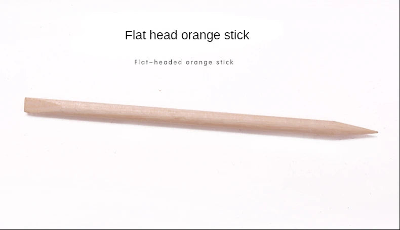 50-300pc/Set for Nail Different Sizes Orange Wood Sticks Cuticle Pusher Cuticle Remove Tool Manicure Pedicure Care nails