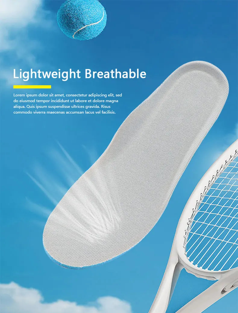 Sports Insoles for Shoes Orthopedic Plantar Fasciitis Shoe Pads Running Accessories Arch Support Flat Foot Pad for Women Men