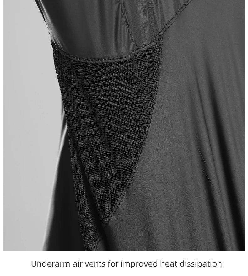 ROCKBROS Summer Cycling Jacket Lightweight Portable Coat Quick Dry Breathable Sunscreen Jacket Outdoor Sports Cycling Clothing