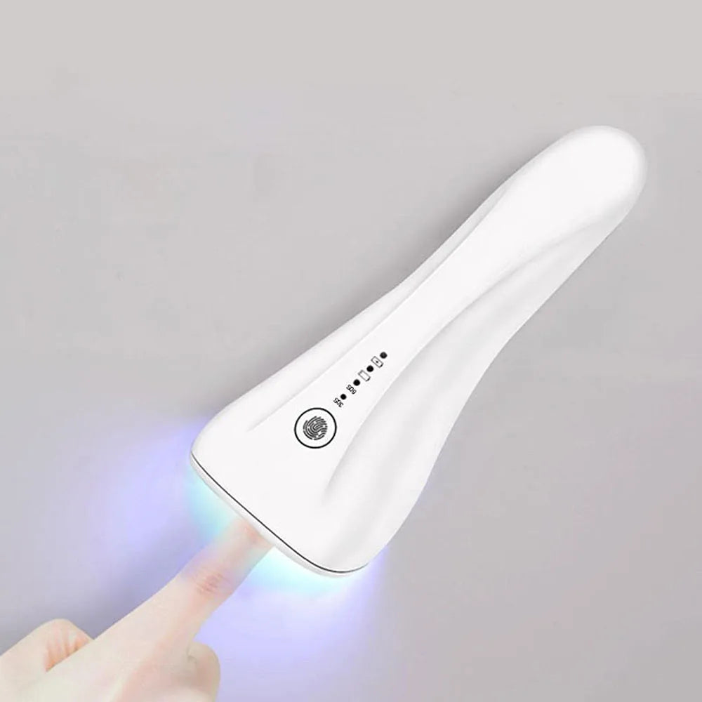 LINMANDA Handheld UV LED Lamp for Nails Drying Lamp Rechargeable Mini Manicure Lamp Nail Dryer For Gel Polish Manicure Tools