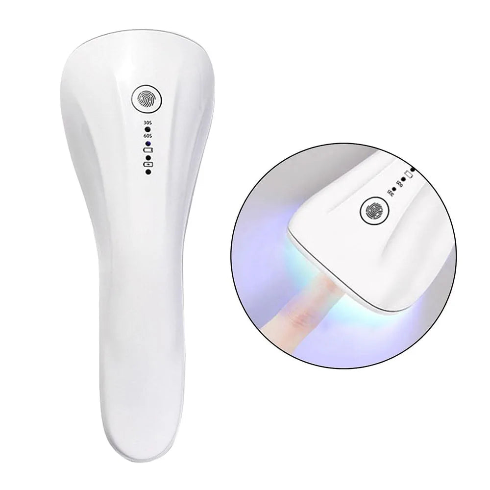 LINMANDA Handheld UV LED Lamp for Nails Drying Lamp Rechargeable Mini Manicure Lamp Nail Dryer For Gel Polish Manicure Tools