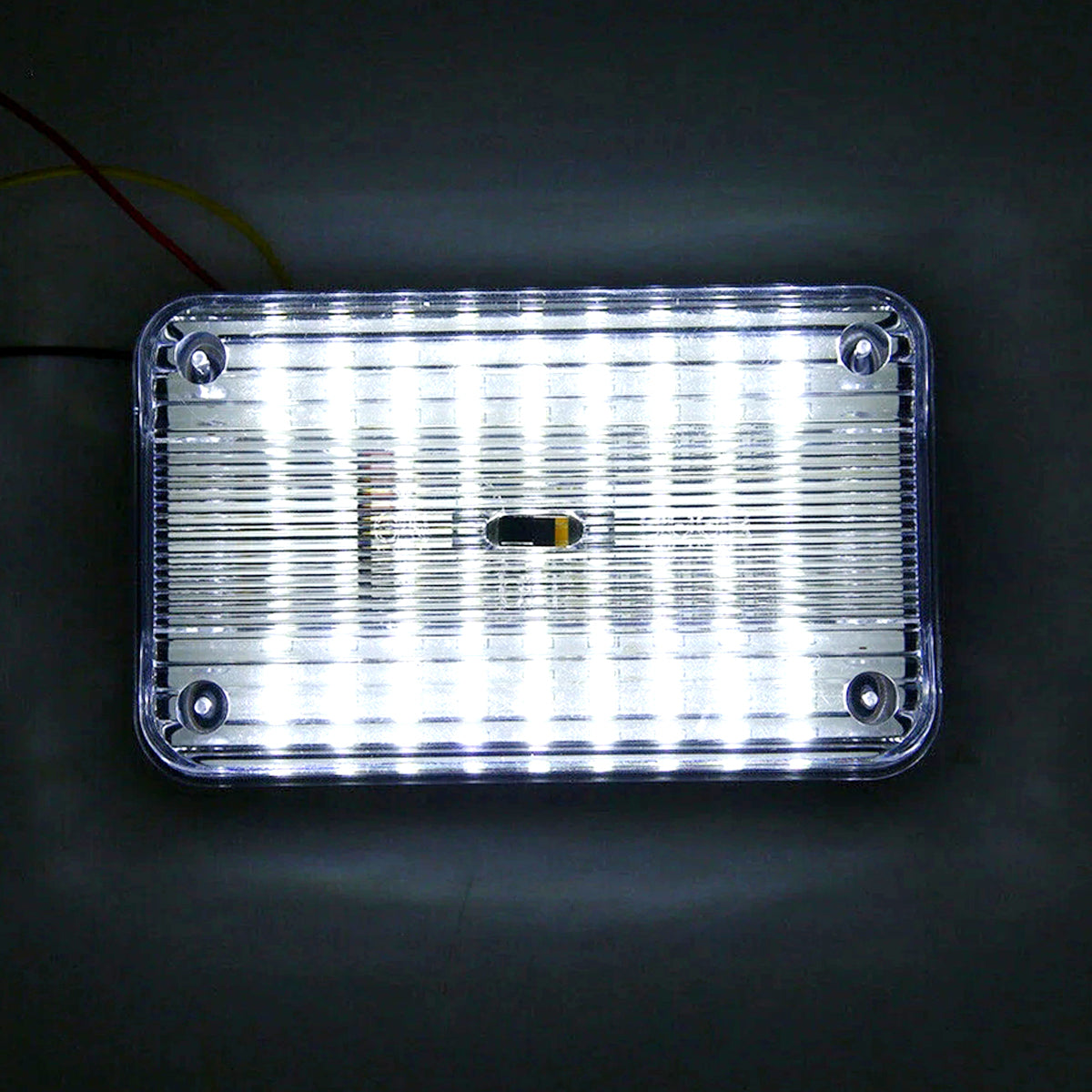 Car Interior Roof Lights 12V 36 LED Bulbs White Vehicle Ceiling LED Lighting Lamp Car Dome Reading Light with On/Off Switch for
