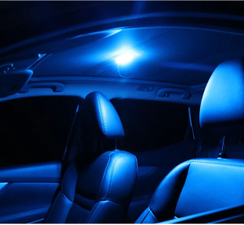 Car LED reading light Interior light Trunk light Car mounted ceiling Indoor and rear interior touch lighting
