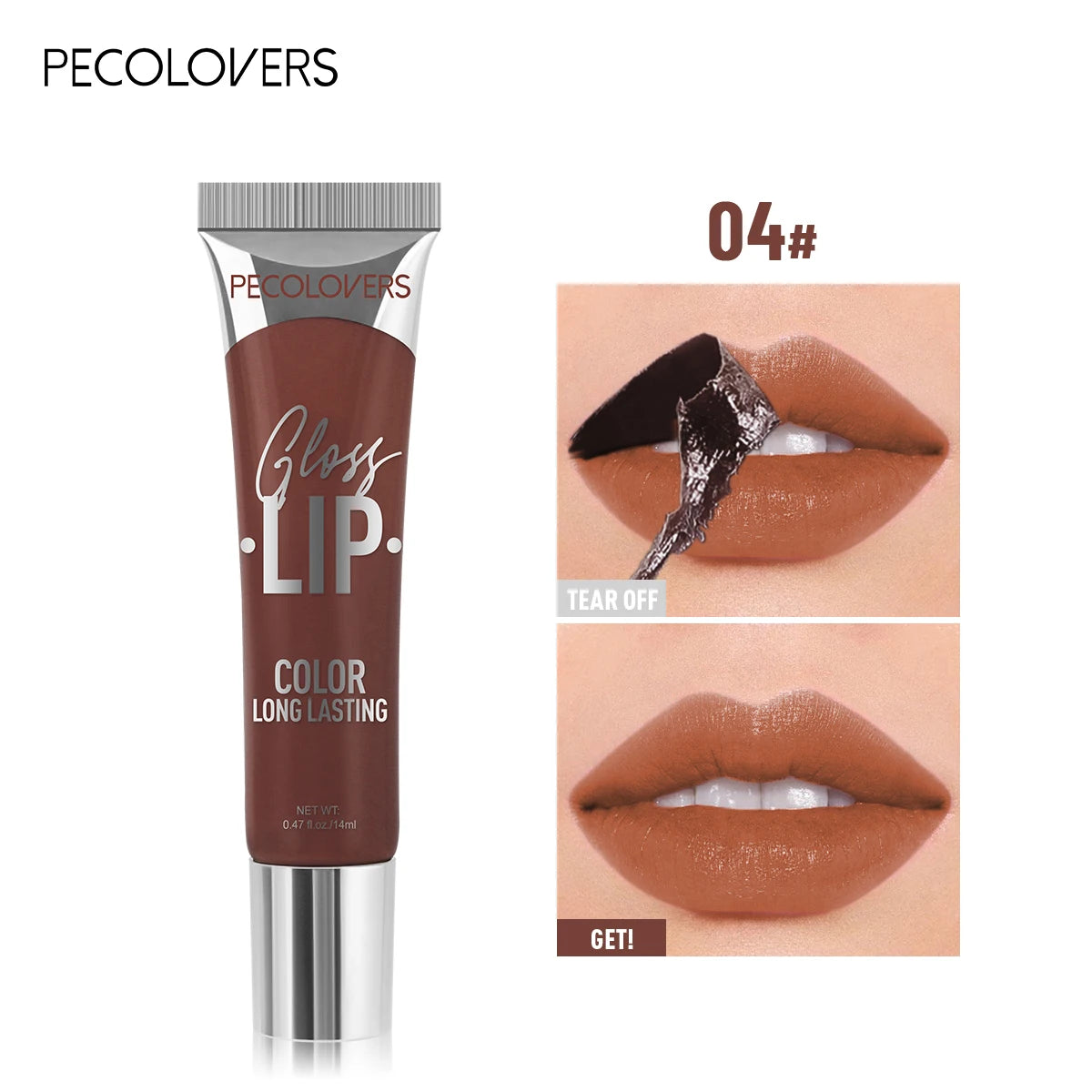 6-color Liquid Peel-off Lip gloss