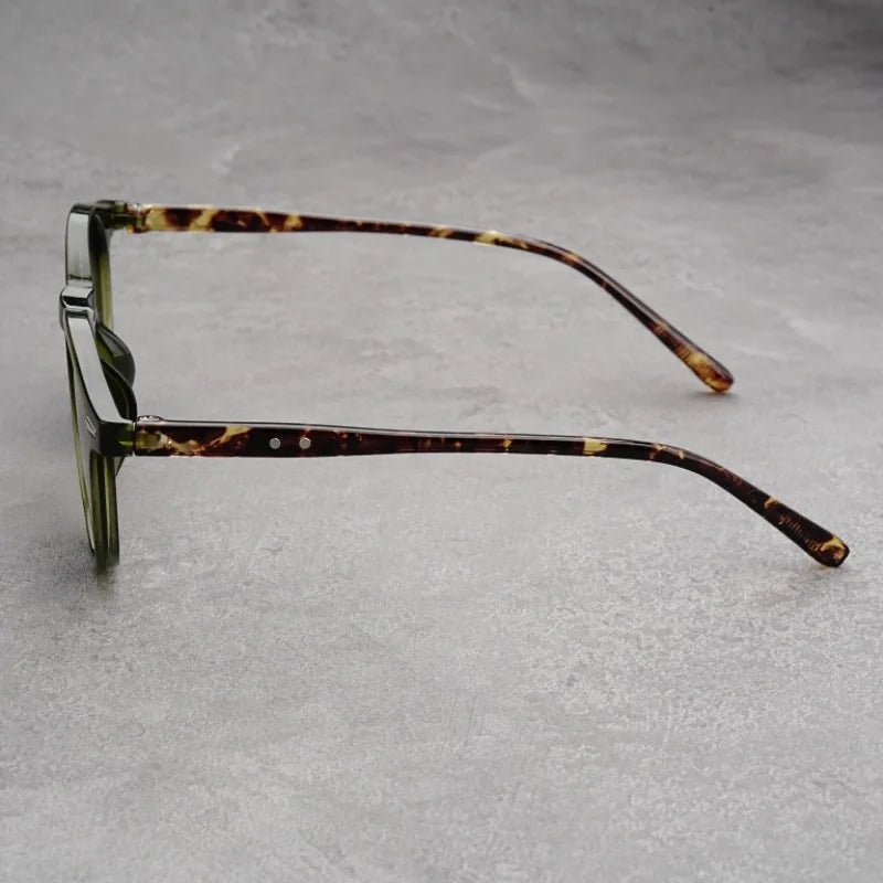 Small-Frame Round Myopia Sunglasses Retro Brand Designer Sun Glasses UV400 Shades Eyewear Men Goggles Diopter 0 To -4.0