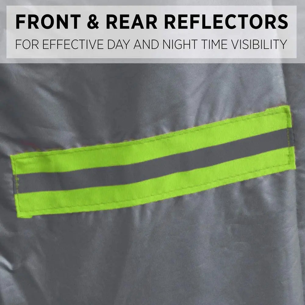 Car Cover Full Covers with Reflective Strip Dustproof UV Scratch-Resistant Sunscreen Protection for 4X4/SUV Business Car
