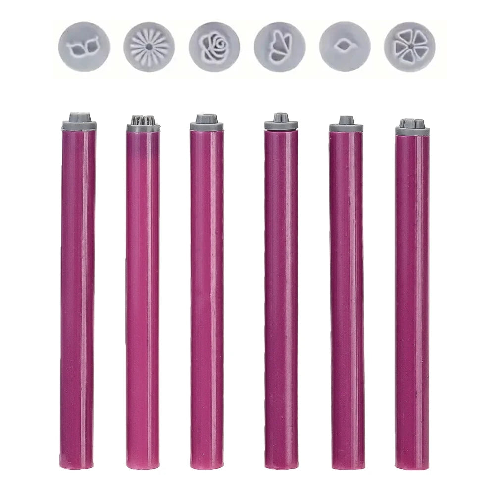 4/6/10/20Pcs Nail Art Stamp Pen Set Flower Butterfly Graffiti Nails Stamping Manicure Painting Drawing Templates Dotting Tools *