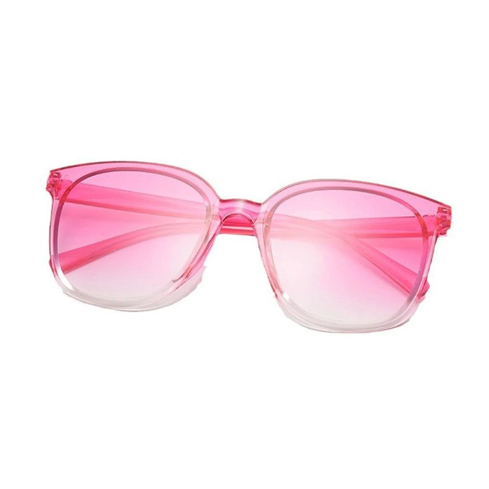 Square-Shaped Sunglasses Jelly Color Square-Shaped Glasses Gradient Square Shades Lightweight Colorful Sun Glasses For Beach