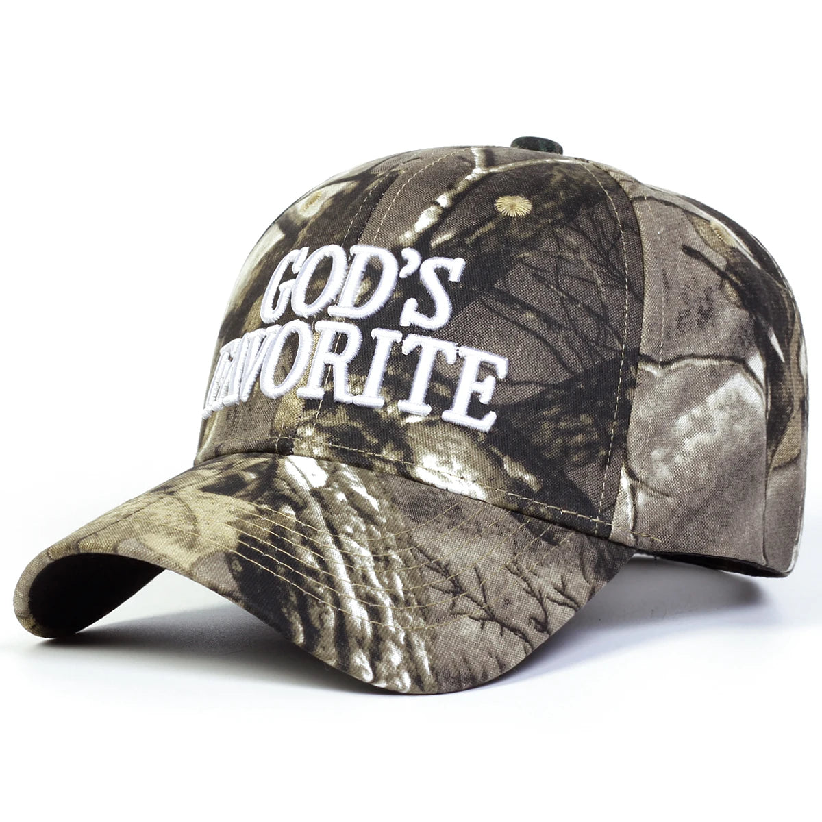 Unisex GOD'S FAVORITE Letter Embroidery Baseball Caps Spring Autumn Outdoor Adjustable Casual Hats Dad Hat Sunscreen Hat